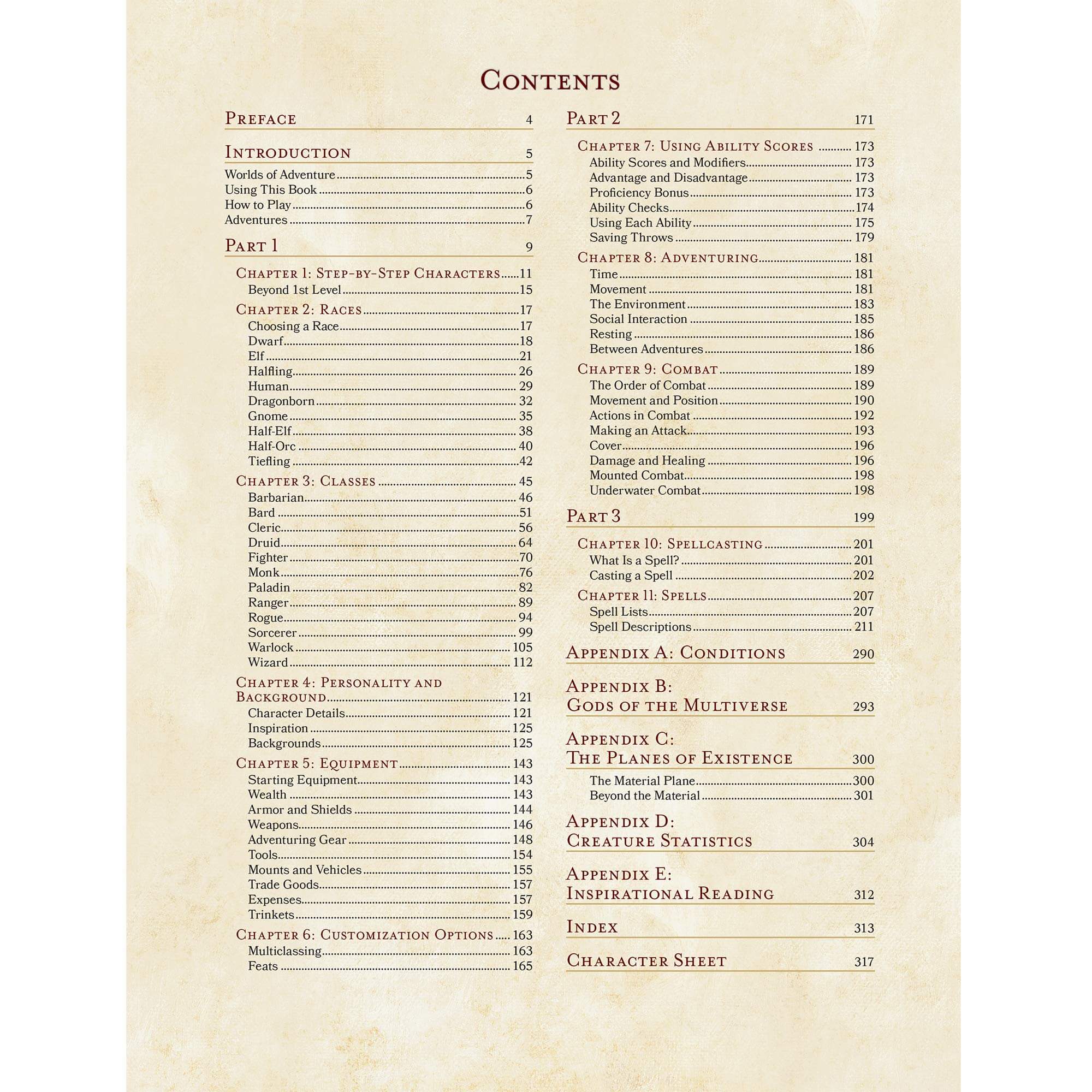 Dungeons & Dragons Player's Handbook Hardcover