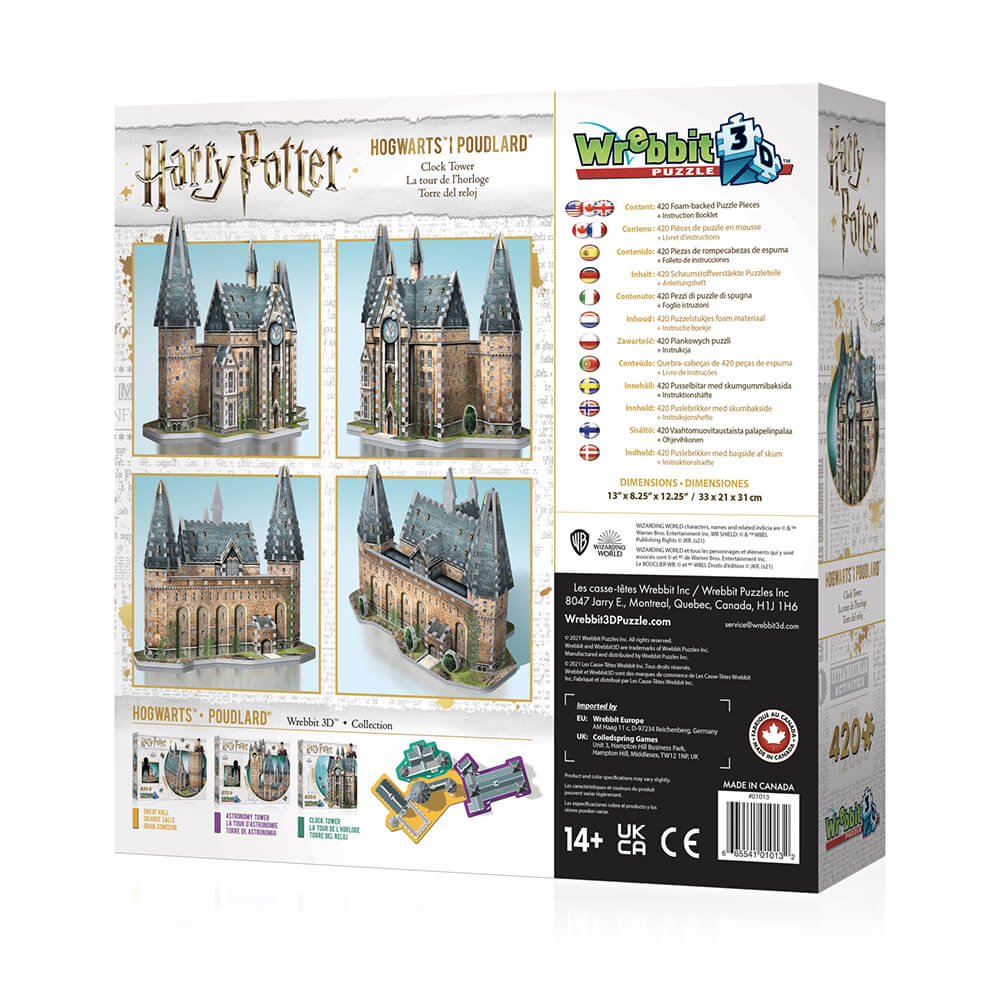 Harry Potter 3d Castle Puzzle Costco HARRY POTTER: HOGWARTS CASTLE