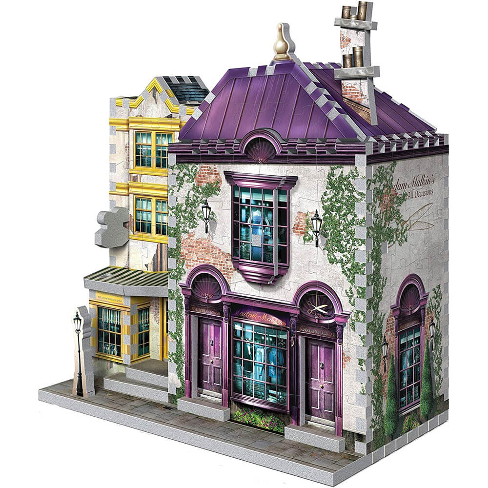 Wrebbit 3D Harry Potter Madam Malkin's & Florean Fortescue's Ice Cream 290 Piece 3D Jigsaw Puzzle