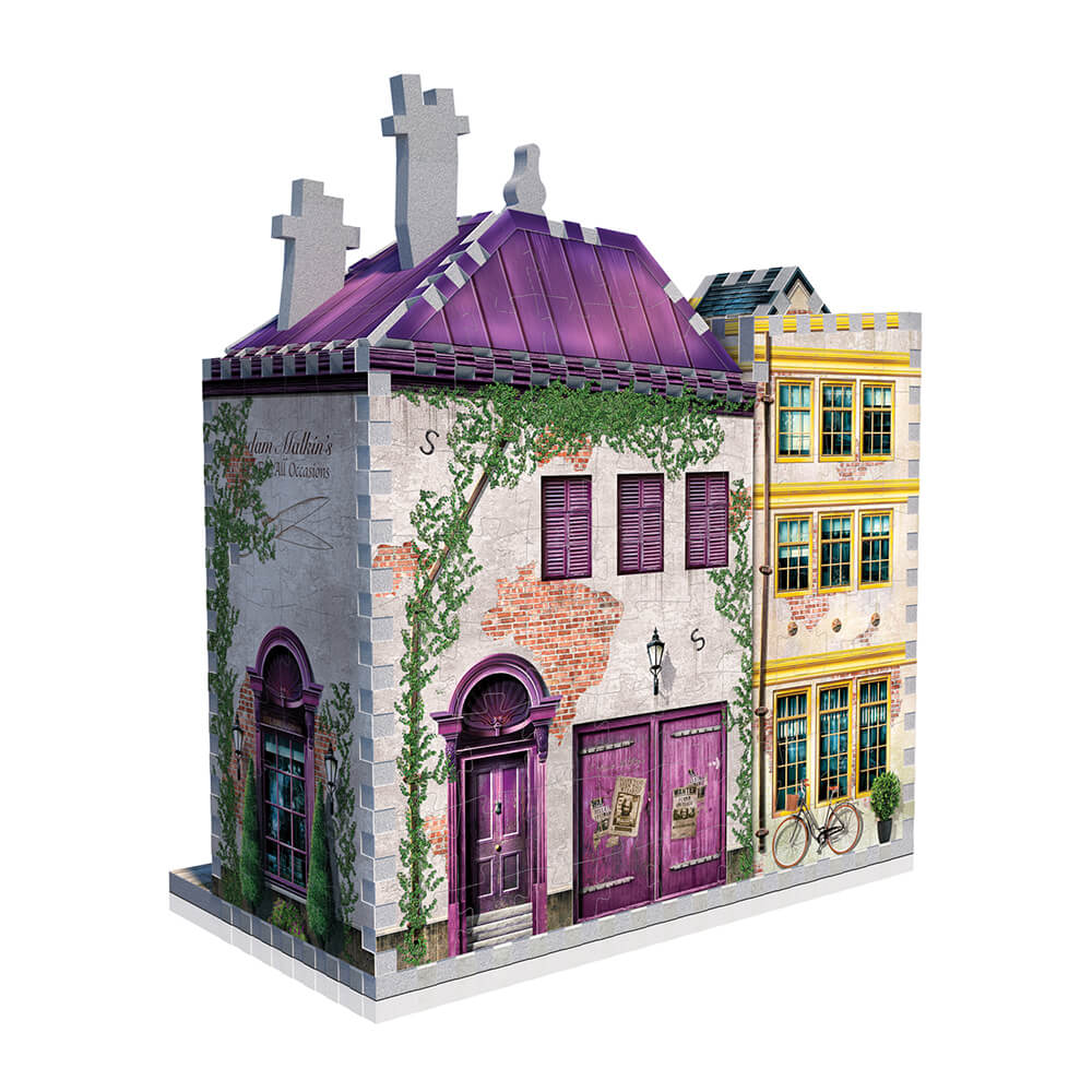 Wrebbit 3D Harry Potter Madam Malkin's & Florean Fortescue's Ice Cream 290 Piece 3D Jigsaw Puzzle