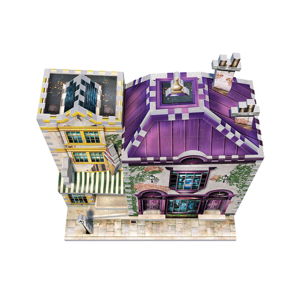 Wrebbit 3D Harry Potter Madam Malkin's & Florean Fortescue's Ice Cream 290 Piece 3D Jigsaw Puzzle