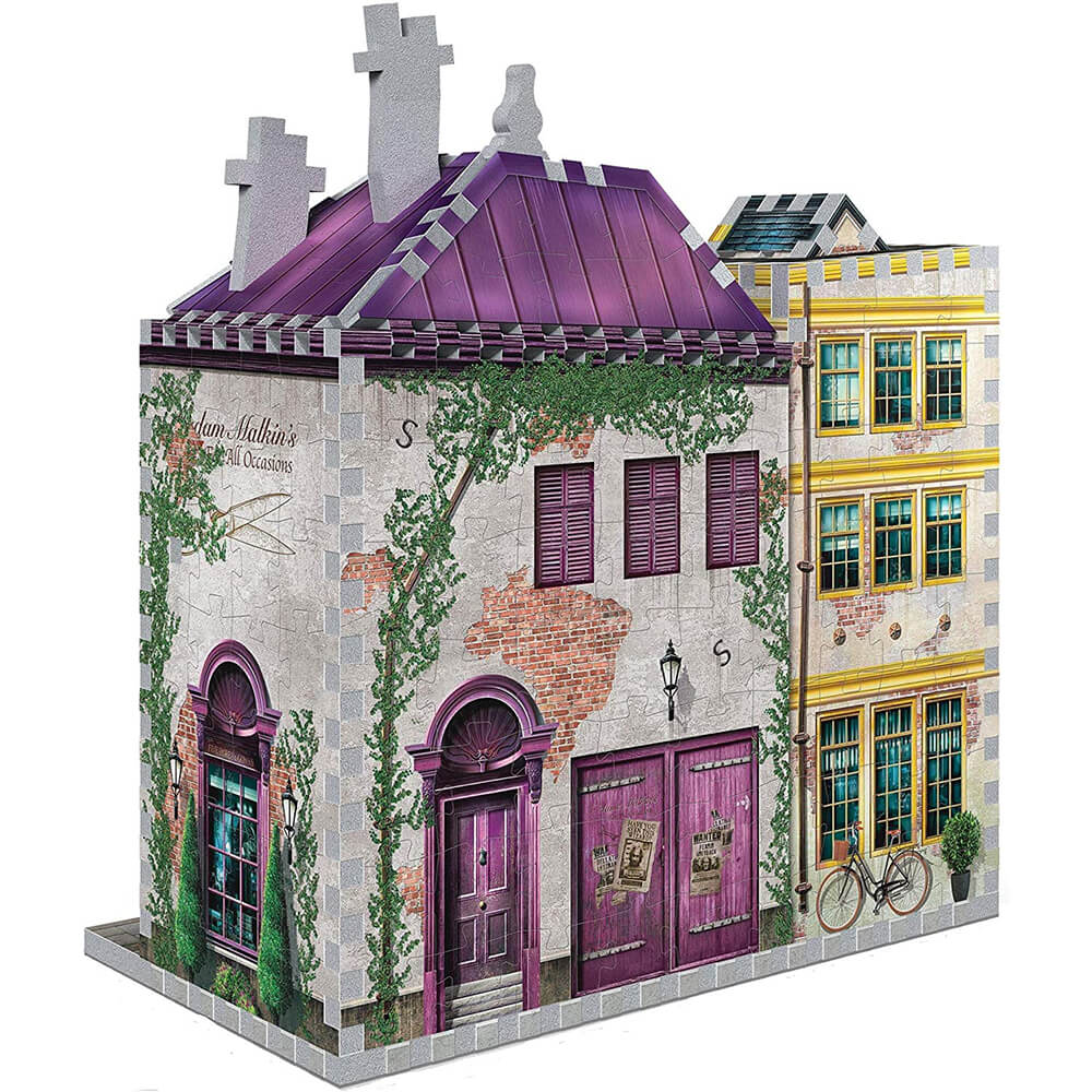 Wrebbit 3D Harry Potter Madam Malkin's & Florean Fortescue's Ice Cream 290 Piece 3D Jigsaw Puzzle