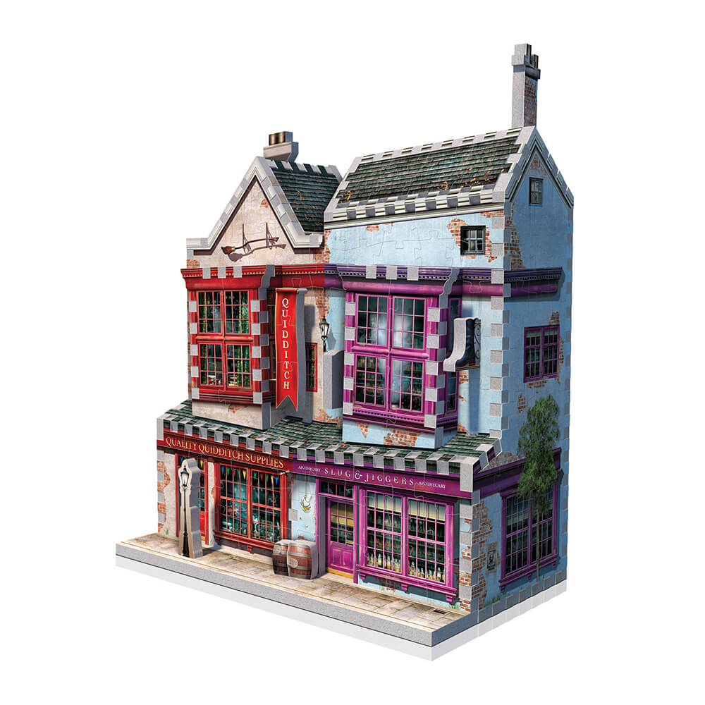 Wrebbit 3D Harry Potter Quality Quidditch Supplies & Slug & Jiggers 305 Piece 3D Jigsaw Puzzle