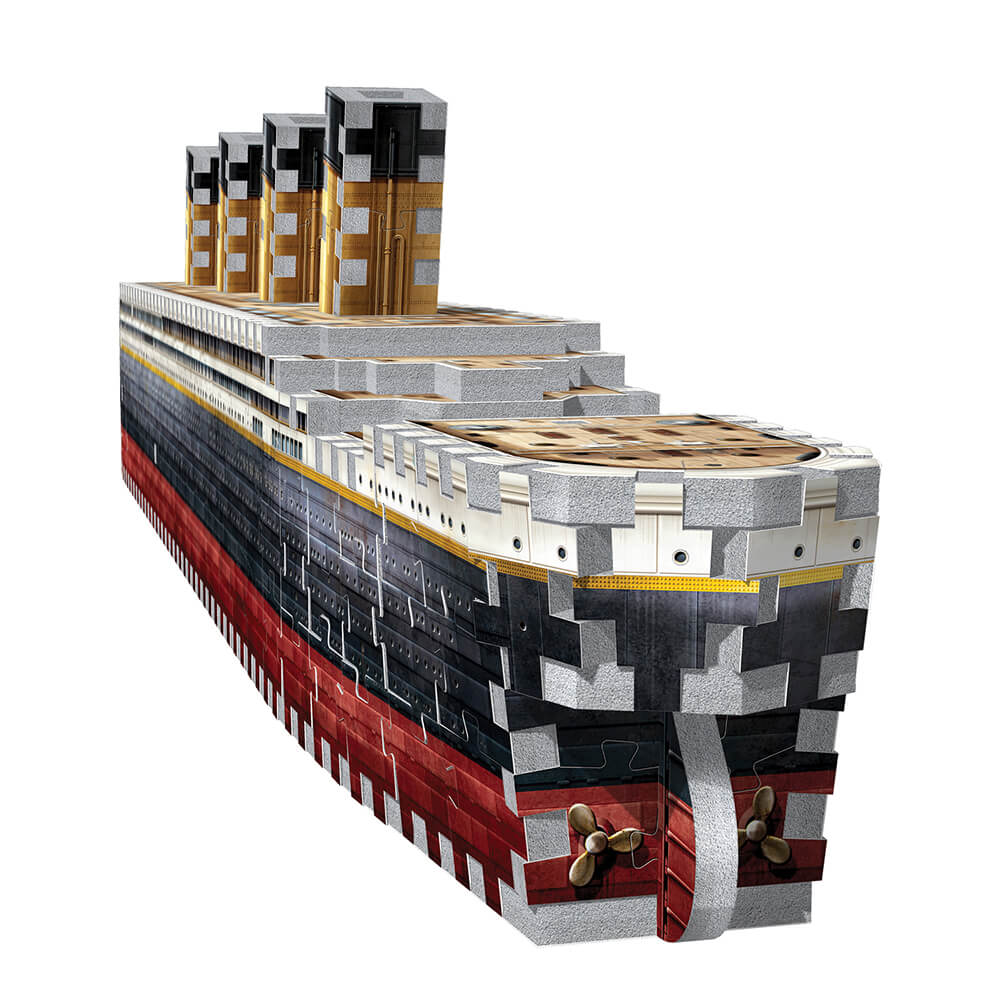 Wrebbit 3D Titanic 440 Piece 3D Jigsaw Puzzle
