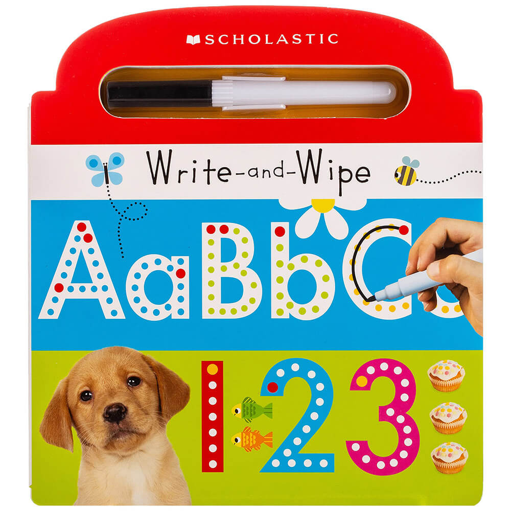 Write and Wipe ABC 123 (Scholastic Early Learners)