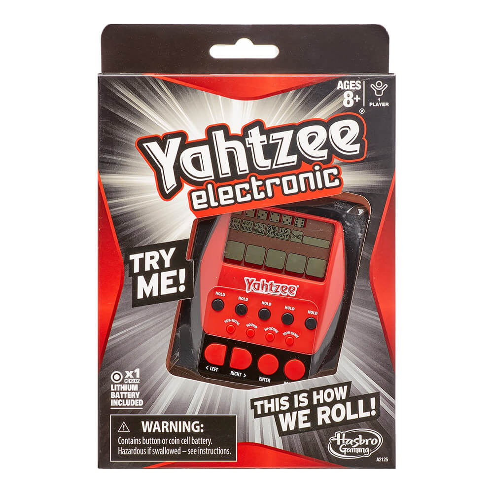 Yahtzee Electronic Hand Held Game
