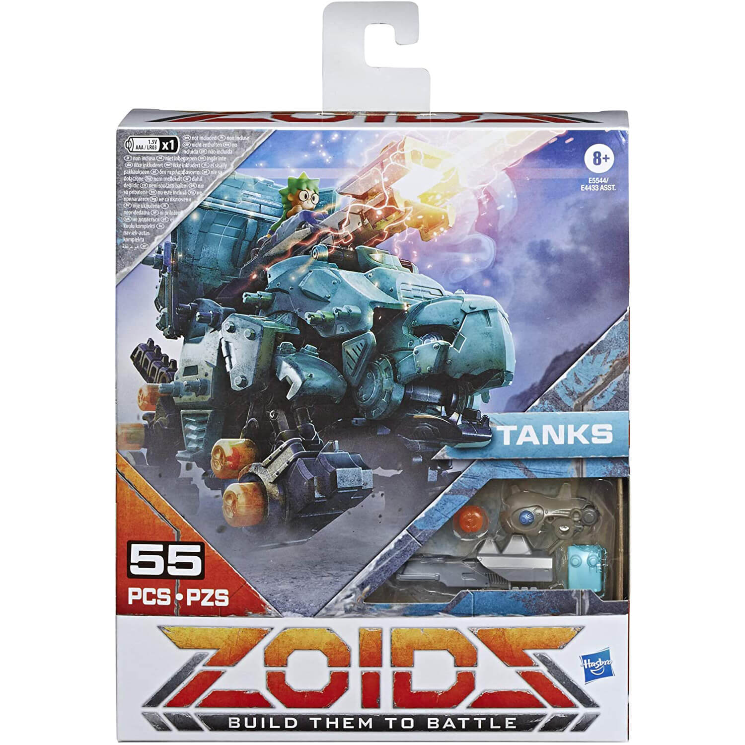 Zoids Mega Battlers Tanks Turtle-Type Buildable Beast Figure